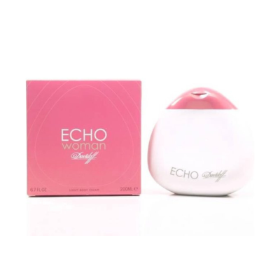 Davidoff Echo Light Body Cream For Woman, 200 ml