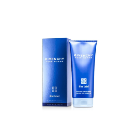 Givenchy Pour Homme Blue Label Hair & Body Shower Gel 200ml – Rare Discontinued