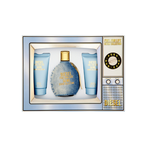 Diesel Fuel For Life Denim Collection Gift Set for Her Eau De Toilette