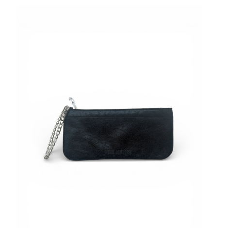 Diesel Loverdose Women's Black Evening Clutch Bag