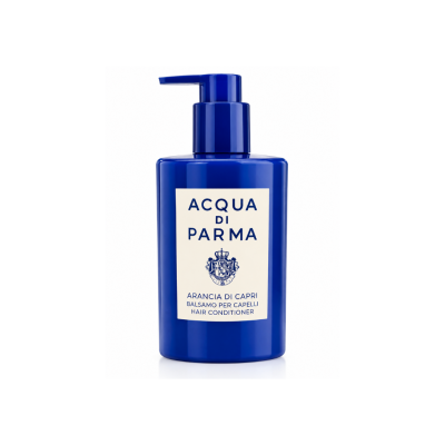 Acqua di Parma Arancia di Capri Hair Conditioner 300ml blue pump bottle with cream front label on white background